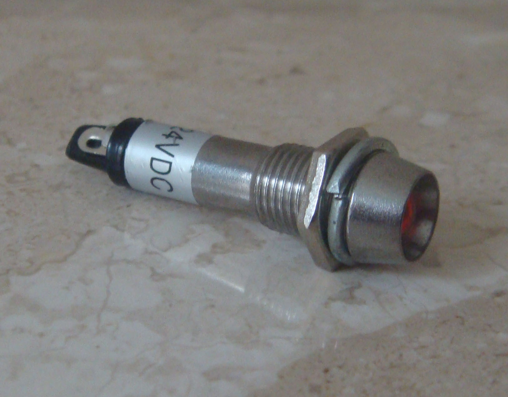 金属外壳电源信号指示灯