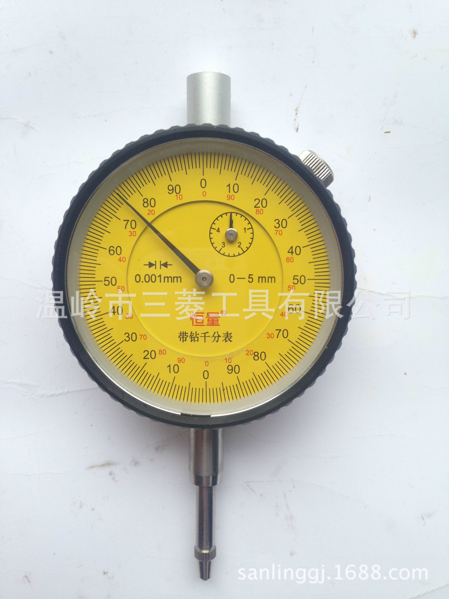 上海恒量带钻高精度大量程千分尺0-5MM*0.001 原装正品