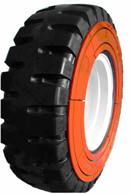 厂家供应聚氨酯填充轮胎矿用井下实心聚氨酯轮胎矿用轮胎实心轮胎