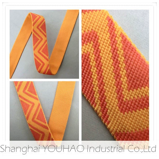 Оранжевый ремень циновки йоги ремня ленты полости циновки йоги ремня йоги полиэстера жаккарда