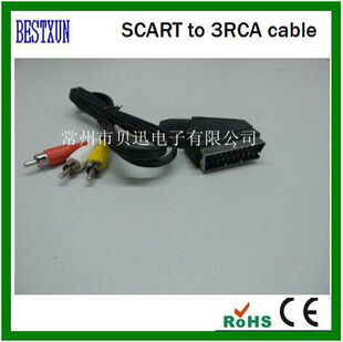 ����SCART�D3RCA�� 1.2��  RCAע��