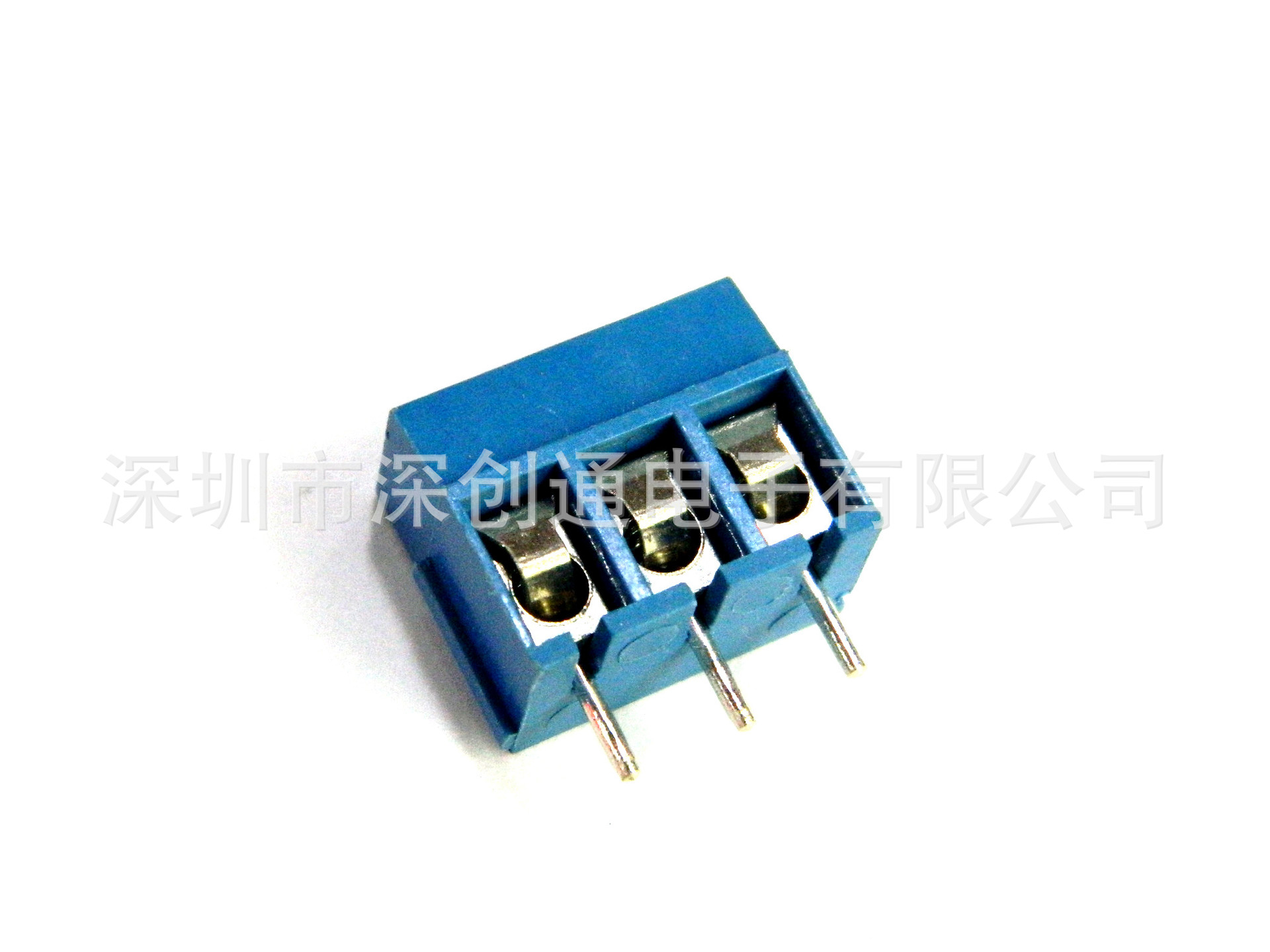 厂家供应绿色接线端子300V间距5.0 螺钉式PCB  端子直针