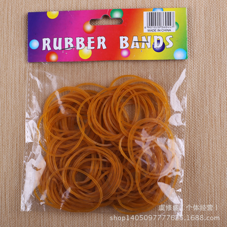 耐高温 进口 袋装橡皮筋/牛皮筋/批发 卡片单包装