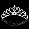 Korean new hair comb, noble and elegant children, crown, combing combing rhinestone rhinestone crown children headgear