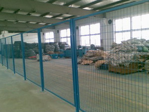 厂矿库房隔离网护栏网江阴车间隔离网，仓库隔离网，隔离栅护栏网