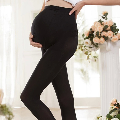 320D belly brushed maternity pants adjustable autumn and winter pantyhose maternity leggings autumn and winter women
