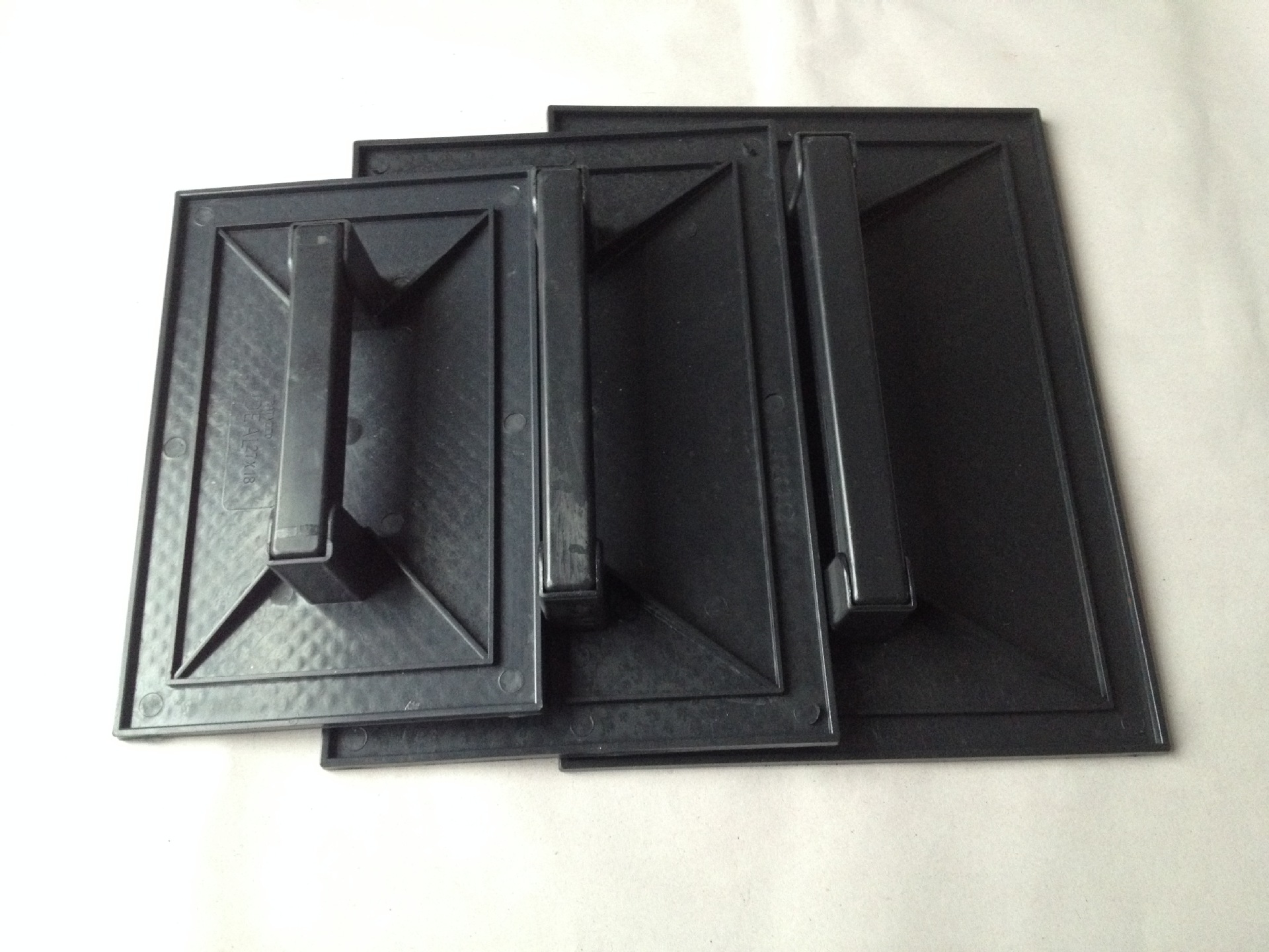 厂家直销 量大从优 各种规格高强度塑料合金抹泥板  泥工平抹子