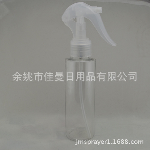 厂家直销塑料瓶 120MLPET透明乳液瓶 化妆品瓶 喷泵瓶