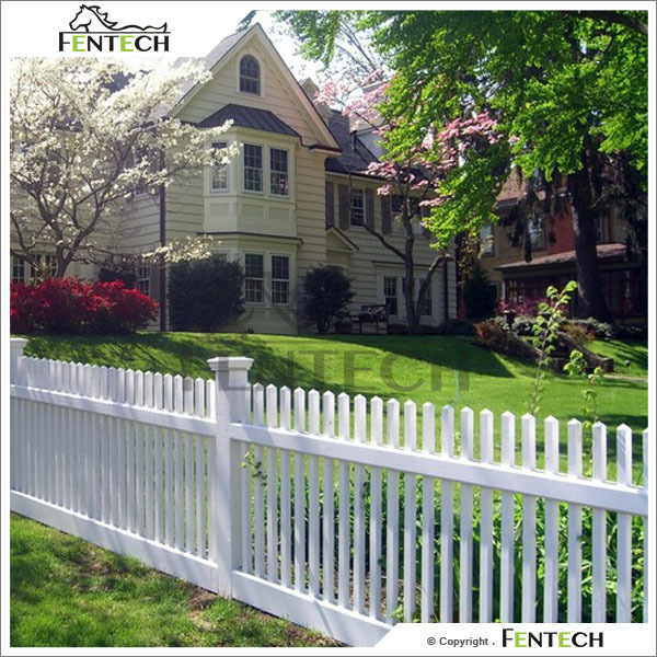 厂家直销PVC别墅围栏PVC草坪护栏PVC庭院围栏PVC花园围栏防攀爬