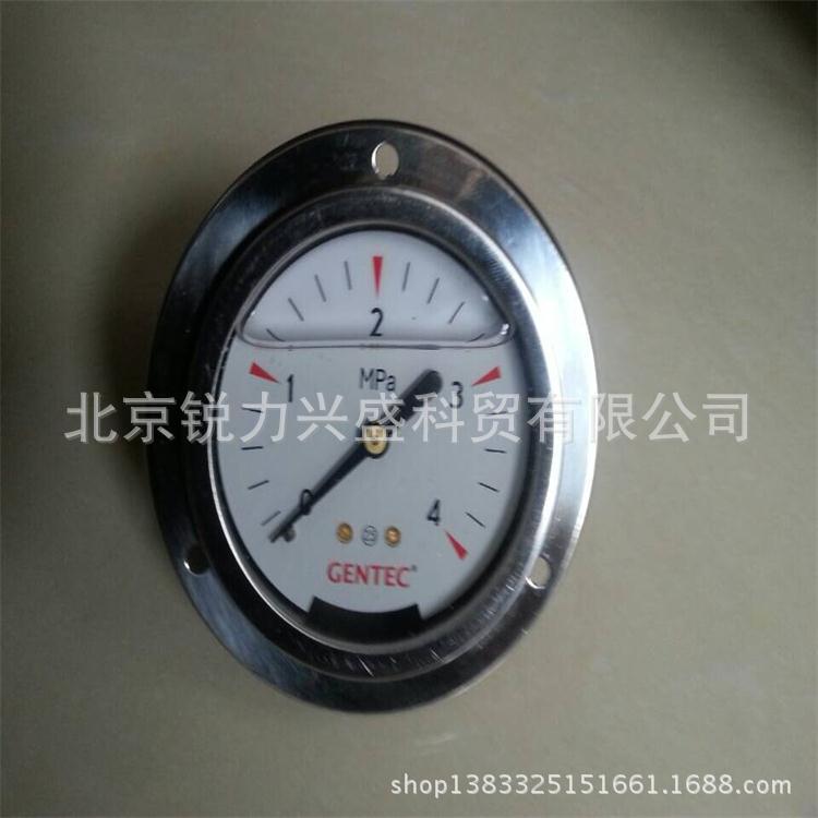 捷锐低温系列压力表（充液）GR2506-4M 轴向低温系列压力表