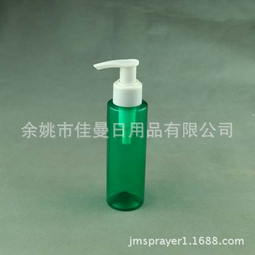 塑料瓶 乳液瓶 喷雾瓶100ml绿色平肩瓶