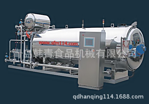 韩青食品机械 喷涂高温高压杀菌机