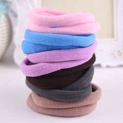 Large Elastic Hair Tie, Seamless Hair Accessory, 6CM Korean Style High-Quality Hair Decor