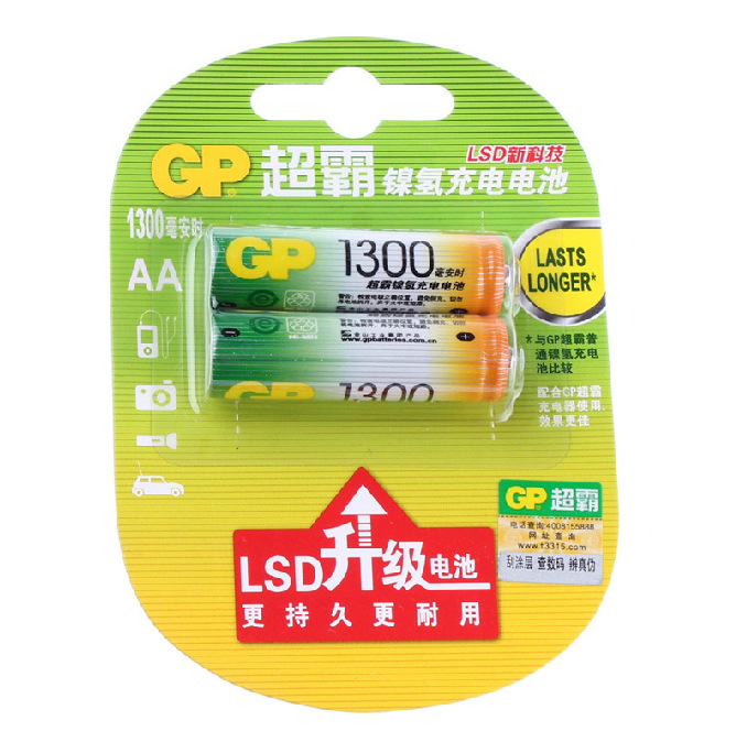 超霸1300毫安 5号充电池 超霸五号充电池  超霸5号充电电池|ru