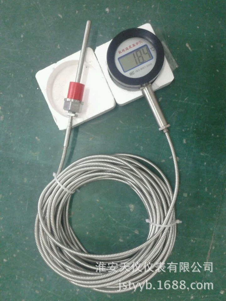 Дальний проход взрывозащищенный цифровой термометр питания на месте термометр встроенный блок питания цифровой термометр