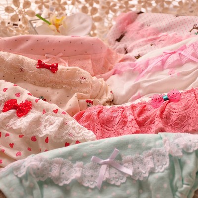 children Underwear Bread pants Baby pants ventilation lace Lace bow Daughter Underwear wholesale