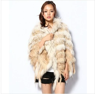 YR790 Yanran Fur Foreign Trade Новая модель: кролик, Богатство Ма Ма, handmade Cloak Cloak