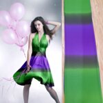 ����ȹ������75D����ѩ��ӡ������ֱ��(�ֻ���