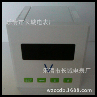 白壳 长城电表厂 SX6 250V 交流数显电压表 正四位