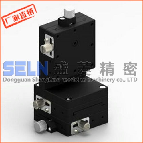 供应燕尾螺杆驱动手动微调台XYZ轴LWFDV60-L可代替米思米XYZEG60