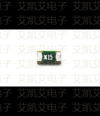 TE（Raychem）泰科 PPTC 可复位保险丝器 X 15 3.4 mm x 1.8 mm