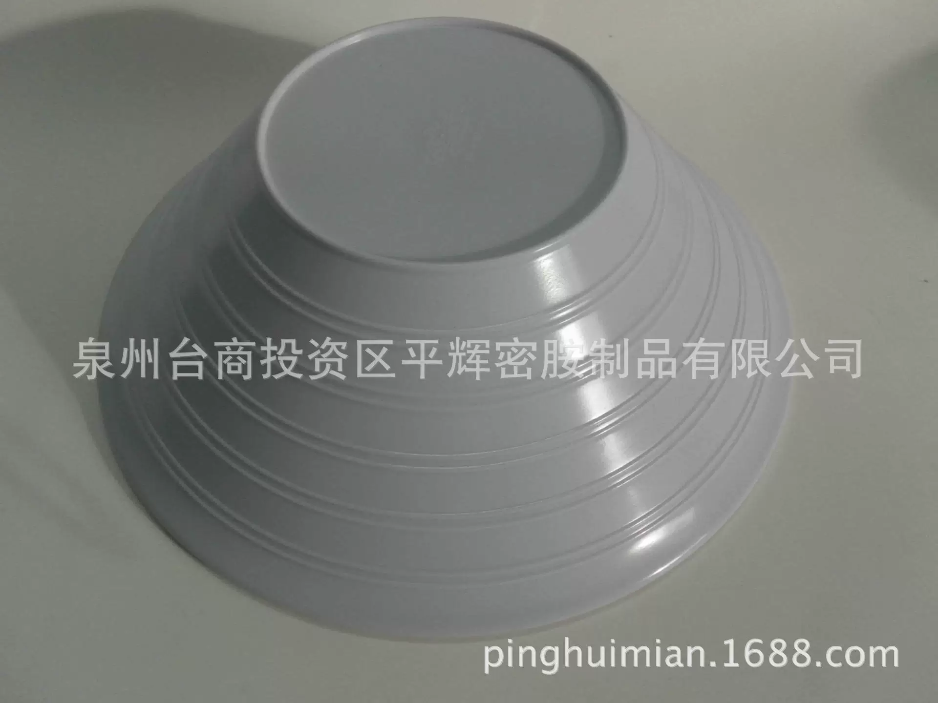 10" резная меламиновая посуда, миска с резьбой белая миска 25,2×8,5 см, большая гостиничная миска