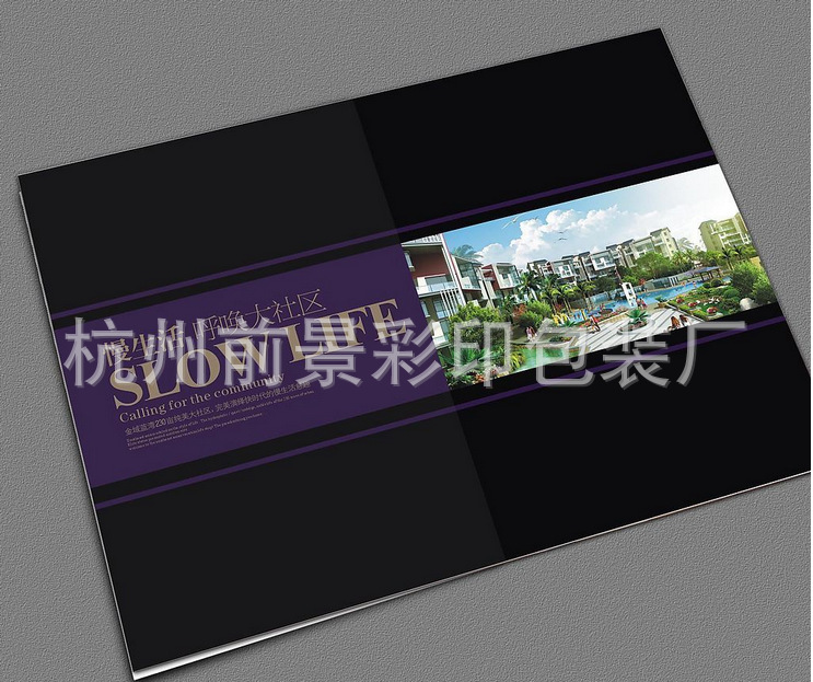 楼书厂家专业供应高质量彩色楼书广告