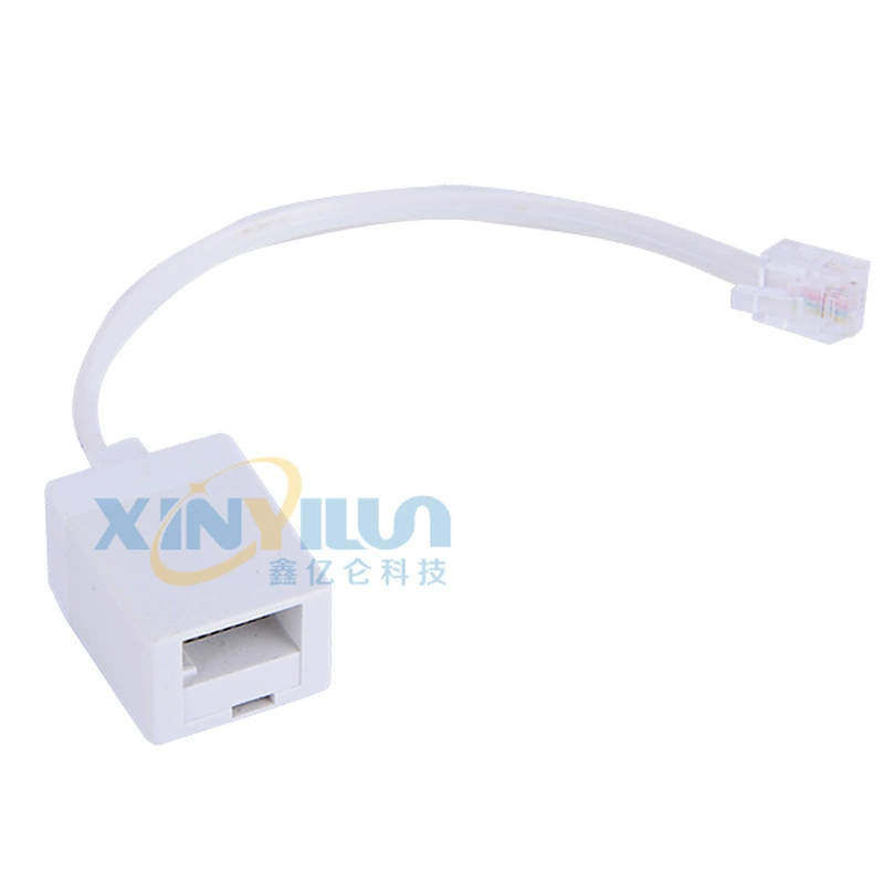 Meizhong к британскому женскому RJ11 к RJ11 Великобритания США к британскому телефонному адаптеру Британский BT четырехъядерный