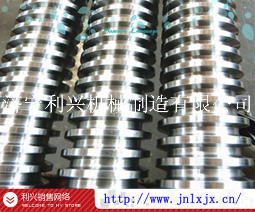 利兴机械丝杆/山东大型丝杠厂家/非标螺杆配铜螺母/加长丝杆