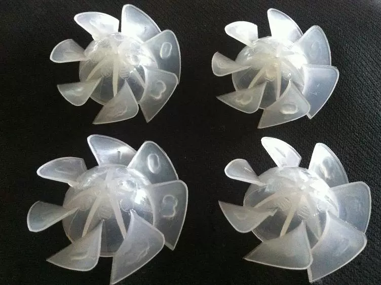 Пластиковые лопасти вентилятора Высокая стабильность PP лопасть вентилятора для фена небольшая лопасть вентилятора Семь Листьев лопасти вентилятора