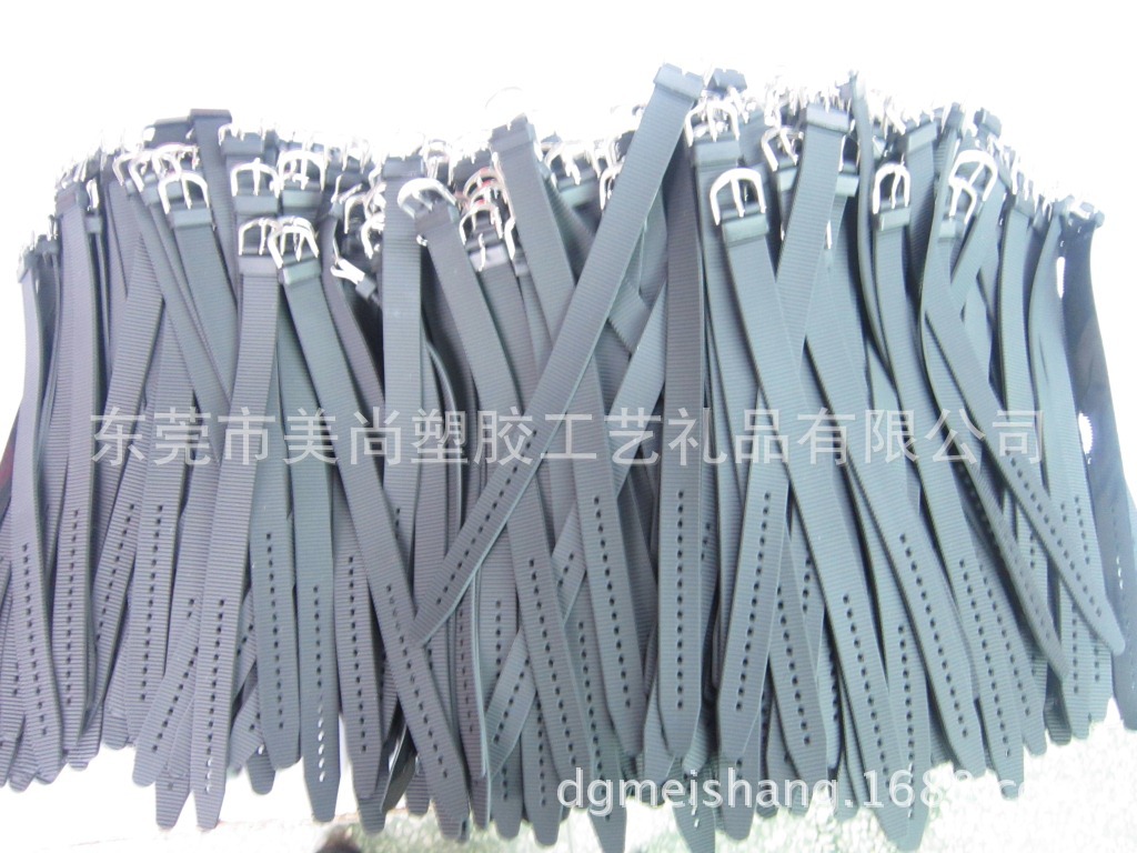 pvc軟膠手錶帶 塑膠手錶帶 專業定做