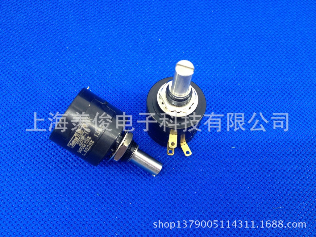 日本原装Sakae 思博 22HPM-10 500Ω 500R 2w 10圈多圈线绕电位器
