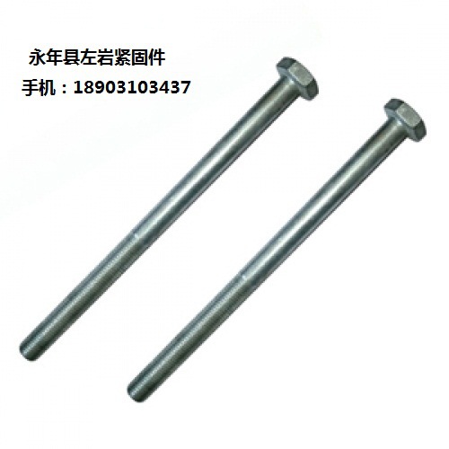 河北厂家现货供应  M6*200外六角螺丝  各种加长外六角螺栓