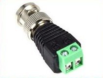 BNC转正负接线端子 BNC转DC BNC接头  BNC转绿色端子