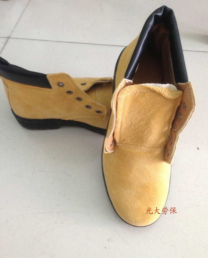 真皮勞保鞋工作鞋男鋼包頭安全鞋防護鞋防砸防刺穿防滑耐酸堿