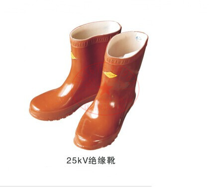 25KV高压绝缘靴 电工靴 橡胶靴 电工雨靴