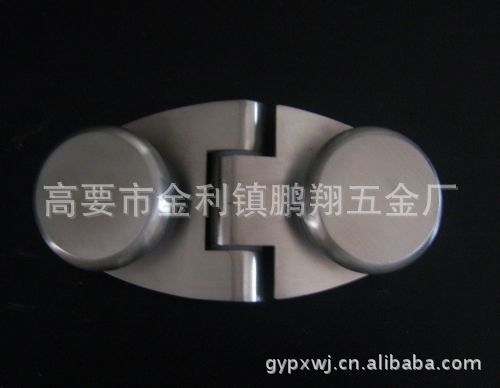 供應304精鑄不銹鋼雙邊合頁玻璃夾浴室夾XY-515 1