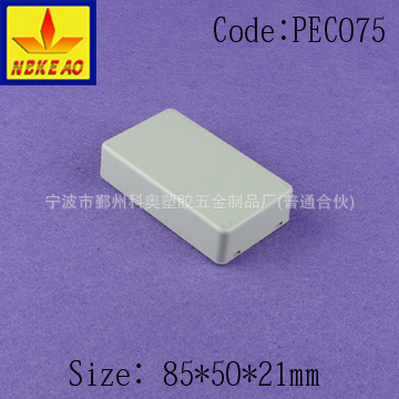 (85*50*21) 传感器接线盒 ABS电气接线盒 塑料外壳  PEC075