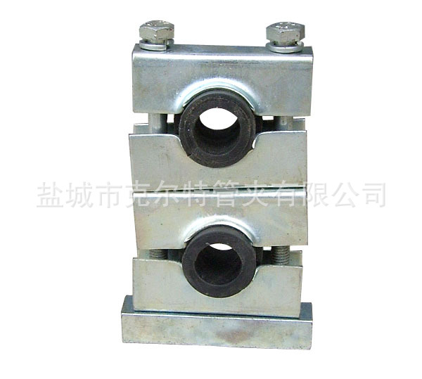 防震钢制管夹 叠加式钢制防震管夹