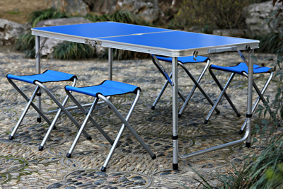 批发手提式折叠桌椅\便携推销桌|铝合金摆摊折叠桌子、可以代发货|ms