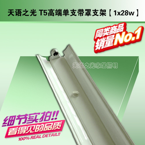 T5铁皮单支带罩支架