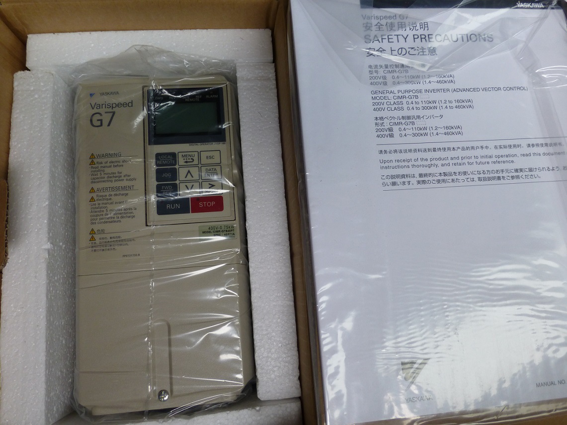 CIMR-JB4A0004BBA原装安川变频器