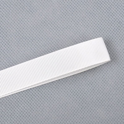 Xiamen Yao Ming cinta de la fábrica de color puro cinta costilla de poliéster color blanco y negro 75mm 100 yardas/rollo