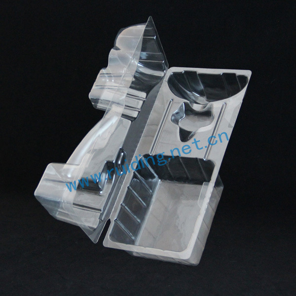 厂家供应 透明三折泡壳，pvc泡壳定做