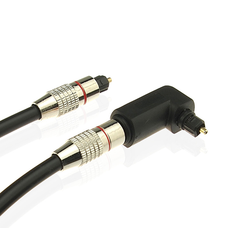 音频光纤线转接头 3.5光纤方口转圆口 方转圆转换头 厂家直供