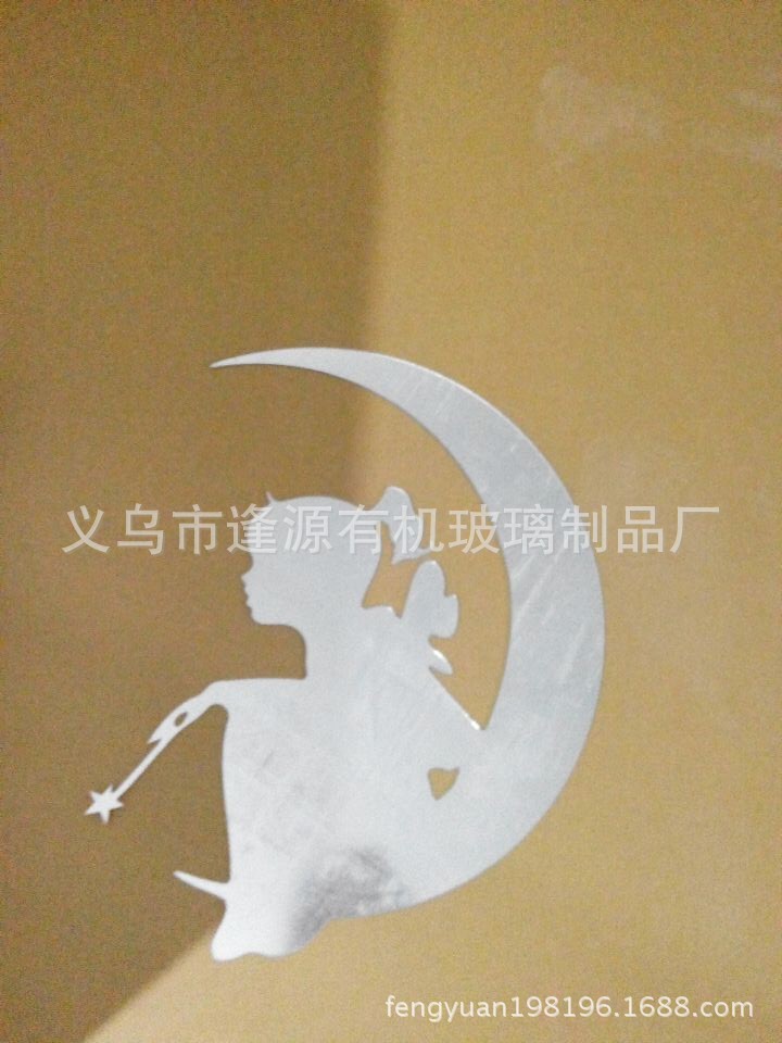 塑料PS镜面贴  亚克力  手机贴可爱造型