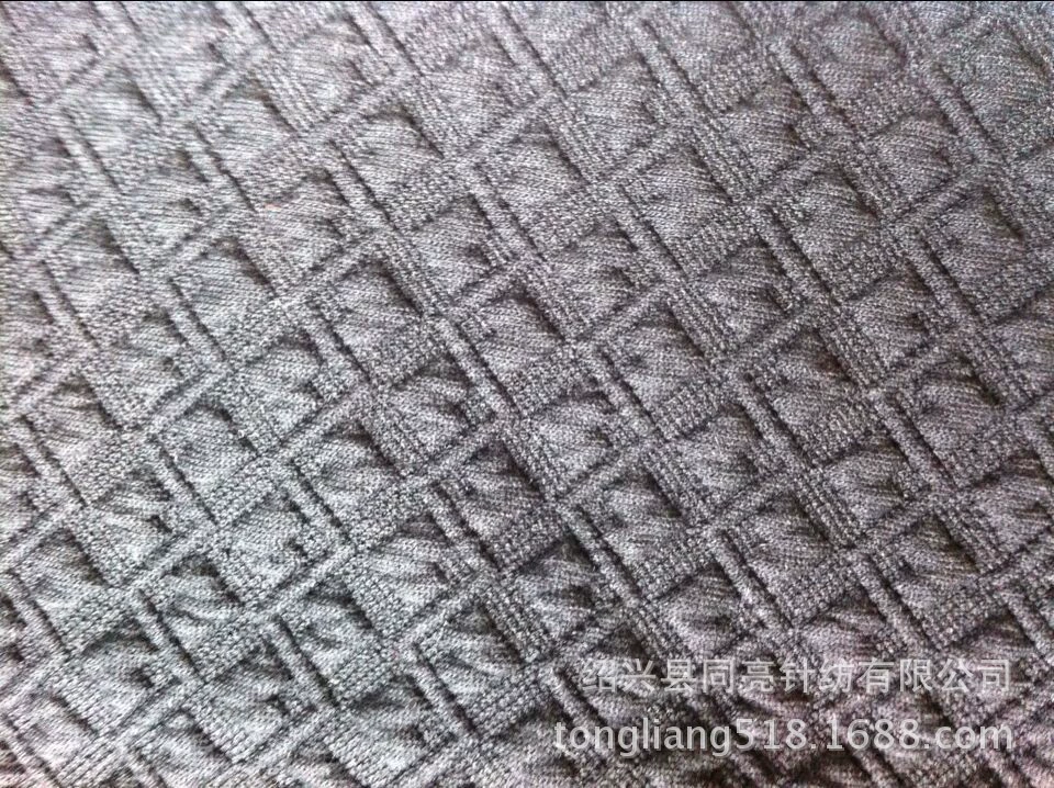 All -cotton knitted ticked cloth