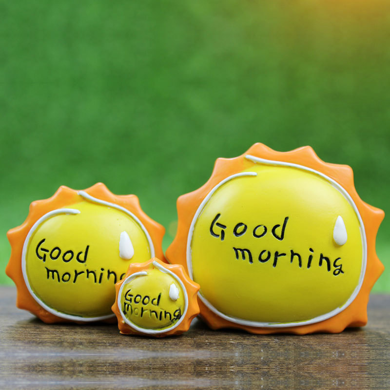 Creativo zakka dibujos animados pastoral clima arreglo de flores arreglo de jardinería traje suculento micro paisaje decoración a juego adornos