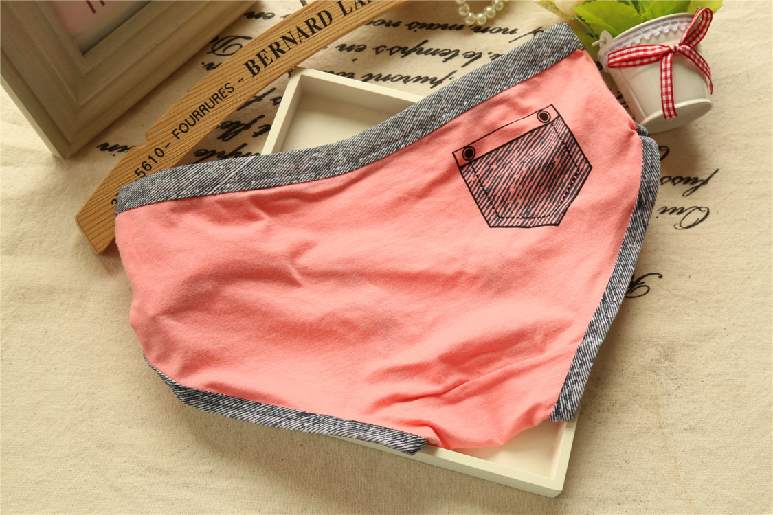 Slip jeunesse poche en coton - Ref 653229 Image 11