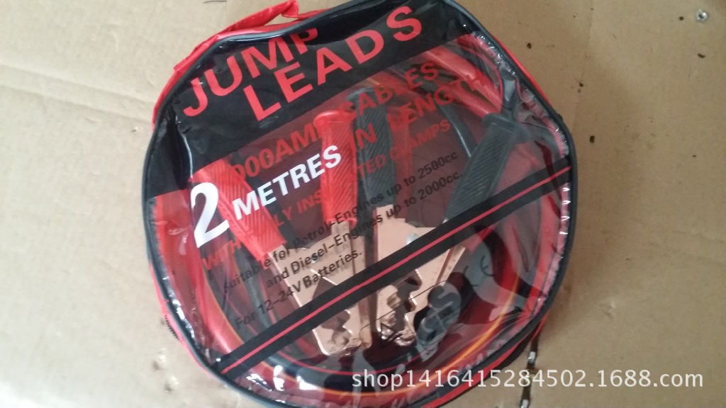 我公司生產的電瓶夾系列,應急搭車線,電瓶線等